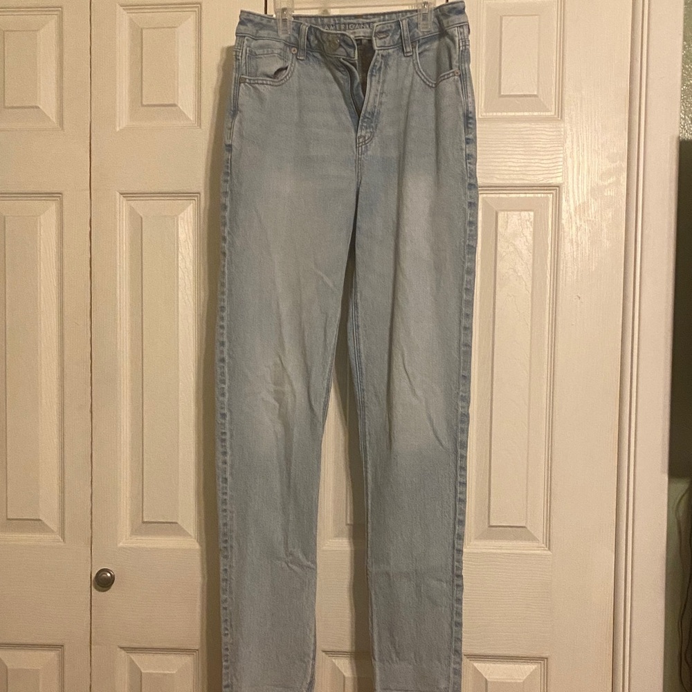 American Eagle Outfitters Light Blue High Rise Jeans